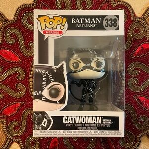 Funko Pop! Heroes Catwoman Figure - Black and White